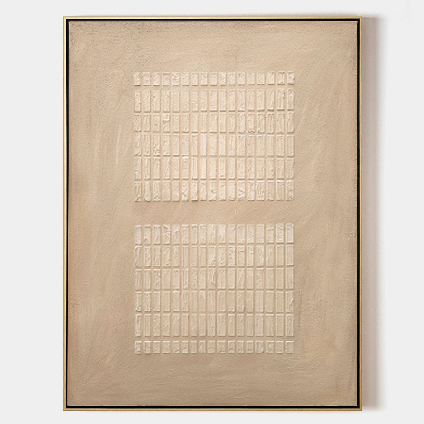 Elegant Minimalist Wabi-Sabi Oil Painting for Serene Home Decor