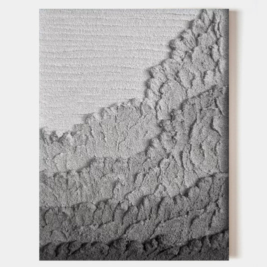 Elegant Wabi-Sabi Art: Textured Wall Décor for Modern Minimalist Spaces