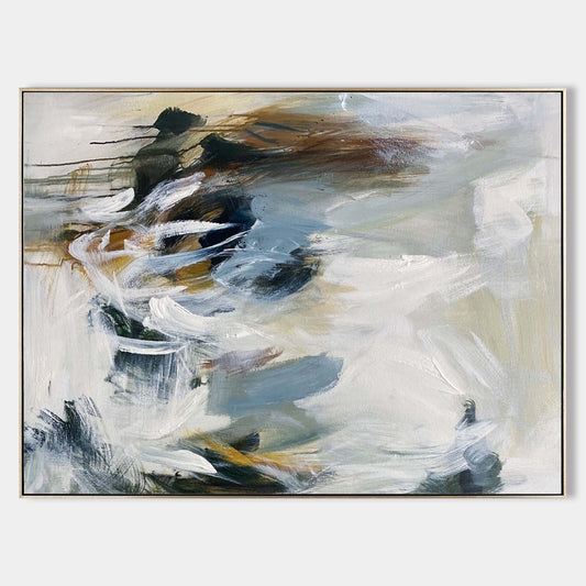 Contemporary Abstract Oil Painting for Modern Home Décor – Unique Wall Art Design