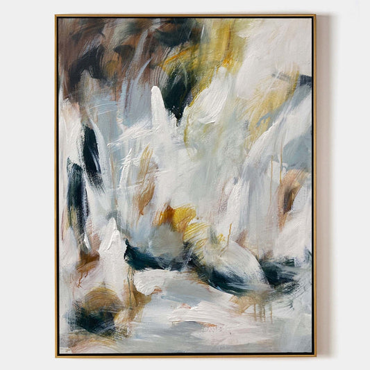 Contemporary Abstract Oil Painting for Modern Home Décor