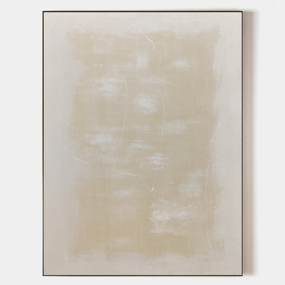 Minimalist Modern Abstract Oil Painting for Home Decor and Art Collectors