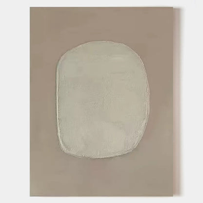 Minimalist Wabi-Sabi Oil Painting for Serene Home Decor