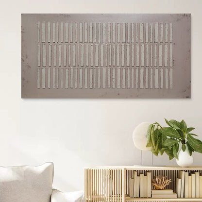 Minimalist Wabi-Sabi Oil Painting for Contemporary Home Decor