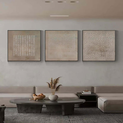 Abstract Serenity: Contemporary Oil Painting for Tranquil Home Decor