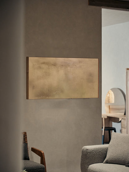 Elegant Minimalist Abstract Oil Painting for Modern Home Decor