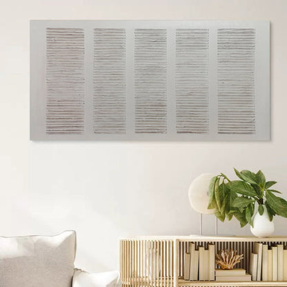 Minimalist Wabi-Sabi Oil Painting for Modern Home Decor and Wall Art