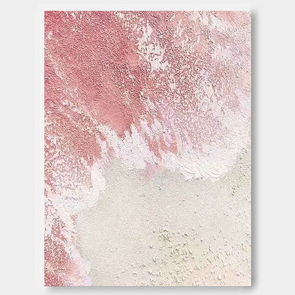 Serene Beach Waves Oil Painting for Coastal Home Decor