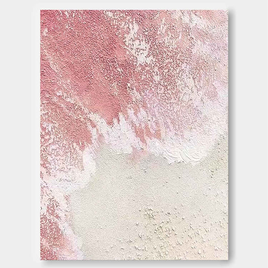 Serene Beach Waves Oil Painting for Coastal Home Decor