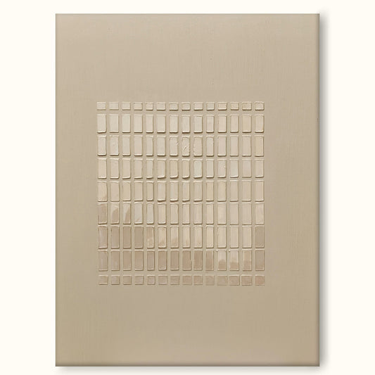 Elegant Minimalist Abstract Oil Painting for Modern Home Decor