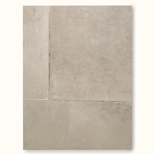 Elegant Minimalist Geometric Oil Painting for Modern Home Decor