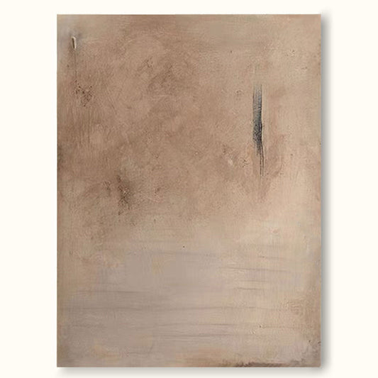 Contemporary Minimalist Abstract Oil Painting for Modern Home Decor