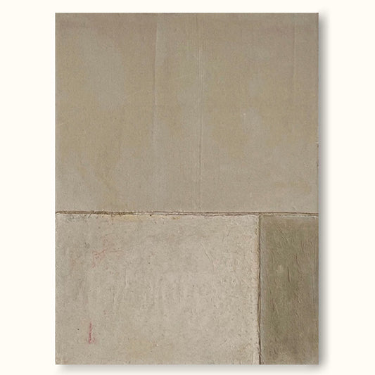 Contemporary Minimalist Geometric Oil Painting for Modern Home Decor