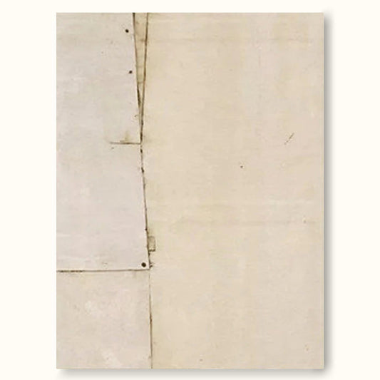 Contemporary Minimalist Geometric Oil Painting for Modern Art Lovers