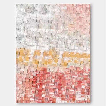 Colorful Abstract Oil Painting for Modern Home Decor and Art Collectors