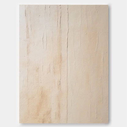 Elegant Textured Minimalist Oil Painting for Modern Home Decor