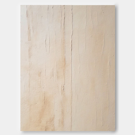 Elegant Textured Minimalist Oil Painting for Modern Home Decor