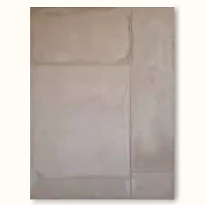 Elegant Minimalist Geometric Oil Painting for Modern Home Décor
