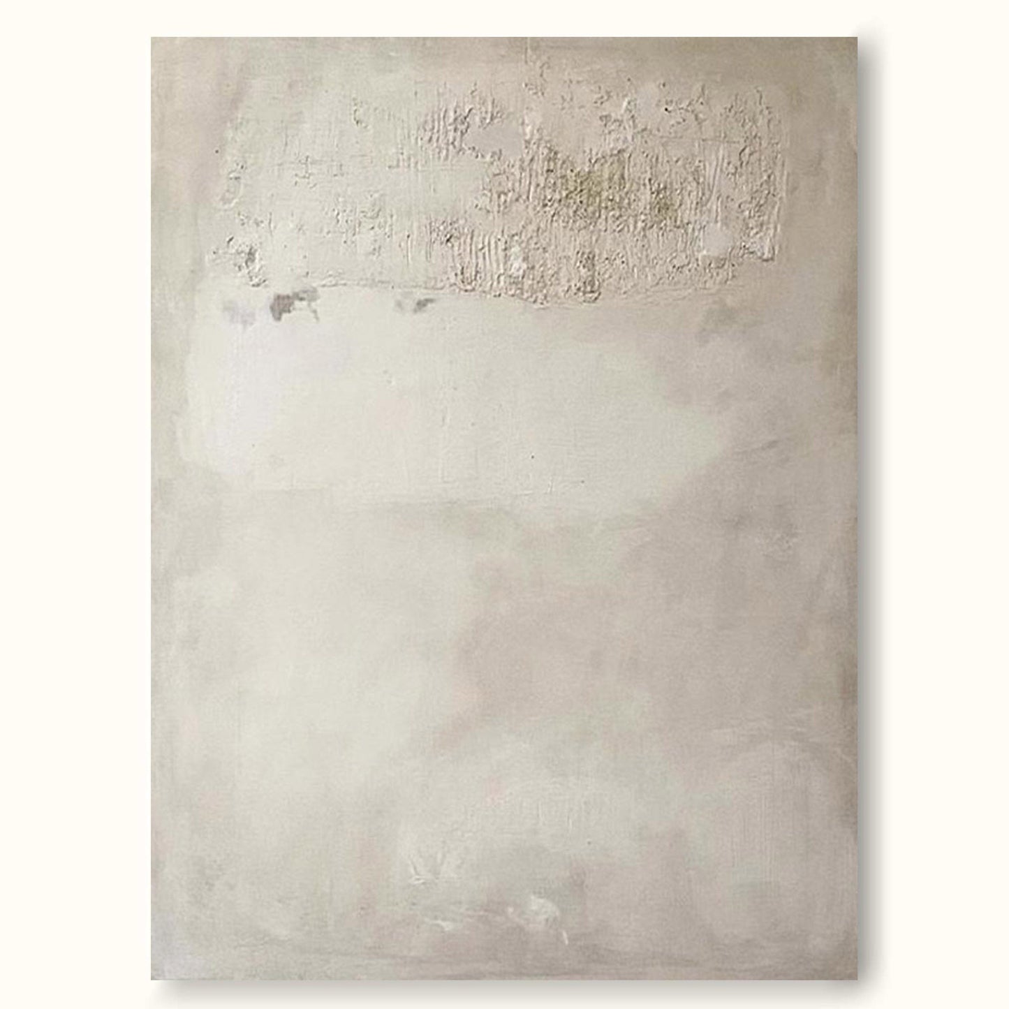 Elegant Minimalist Abstract Oil Painting for Modern Home Decor