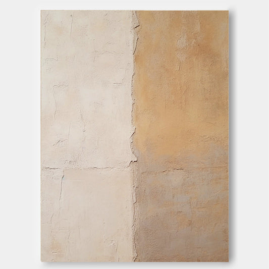 Elegant Minimalist Oil Painting for Modern Home Décor