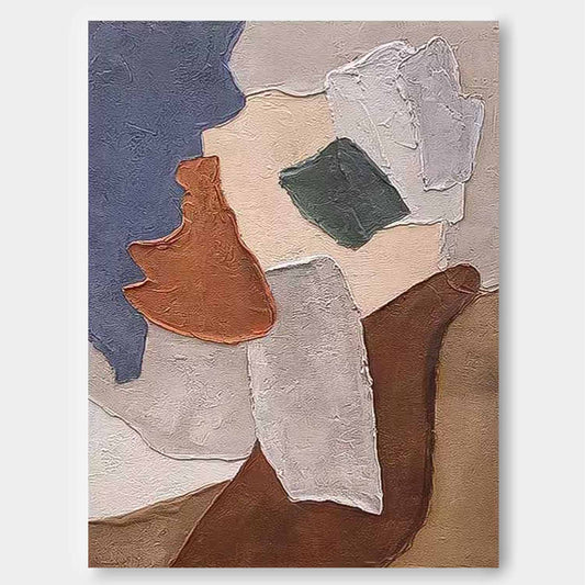 Contemporary Abstract Oil Painting for Modern Home Décor