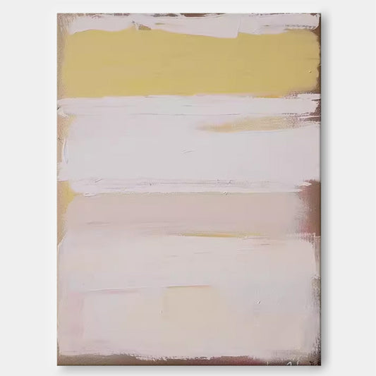 Elegant Minimalist Oil Painting for Modern Home Decor and Art Lovers