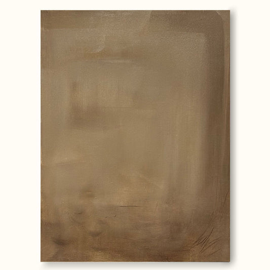 Elegant Minimalist Abstract Oil Painting for Modern Home Decor