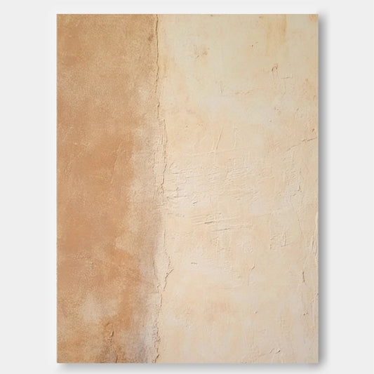 Elegant Minimalist Oil Painting for Modern Home Decor