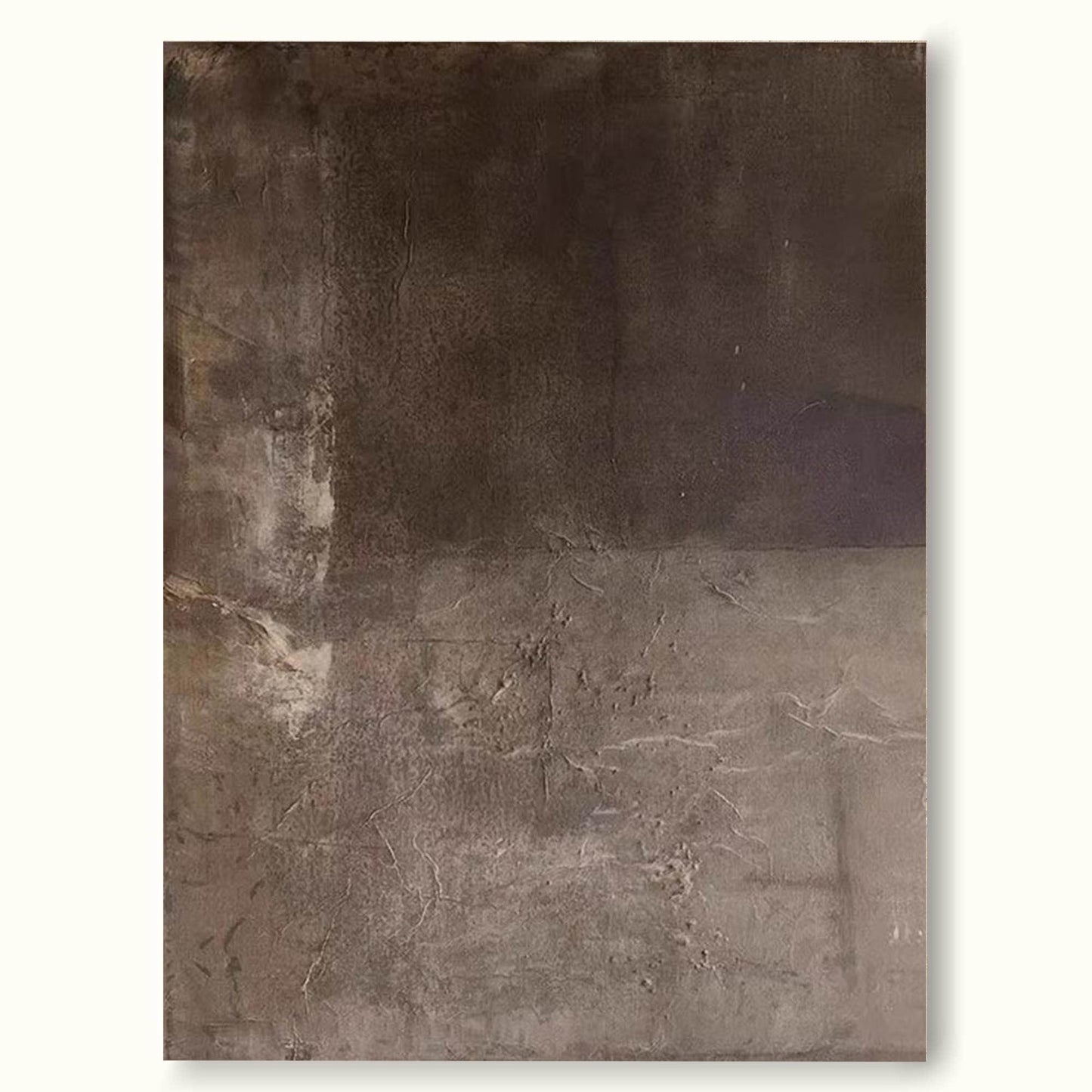 Elegant Minimalist Abstract Oil Painting for Modern Home Decor