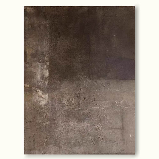 Elegant Minimalist Abstract Oil Painting for Modern Home Decor