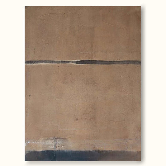 Elegant Minimalist Abstract Oil Painting for Modern Home D√©cor