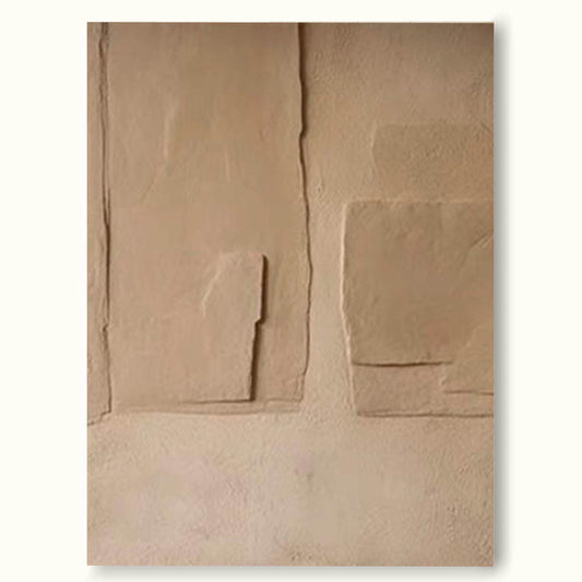 Elegant Minimalist Abstract Oil Painting for Contemporary Home Decor