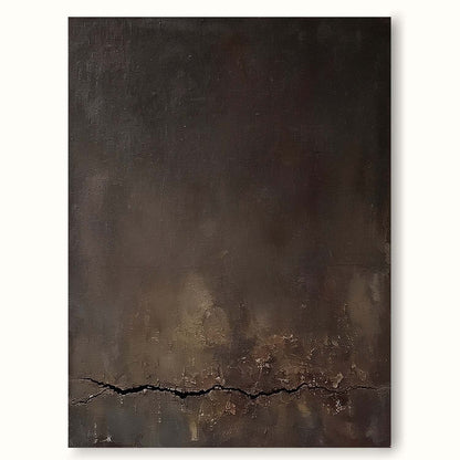 Elegant Minimalist Abstract Oil Painting for Contemporary Home Decor