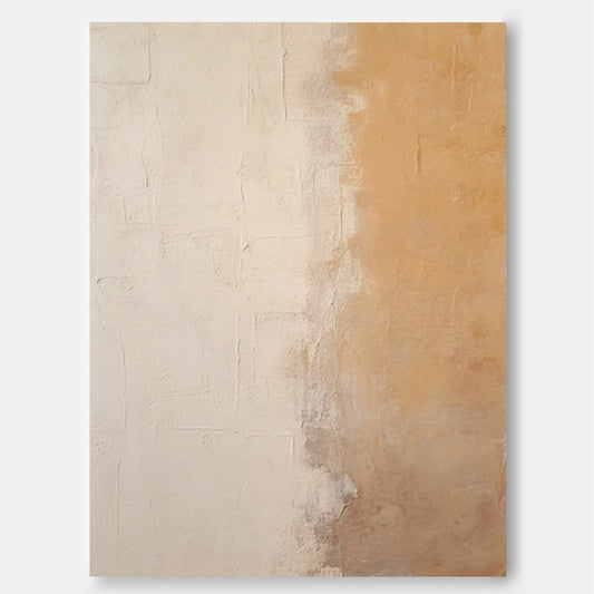 Elegant Minimalist Oil Painting for Contemporary Home Decor and Art Lovers