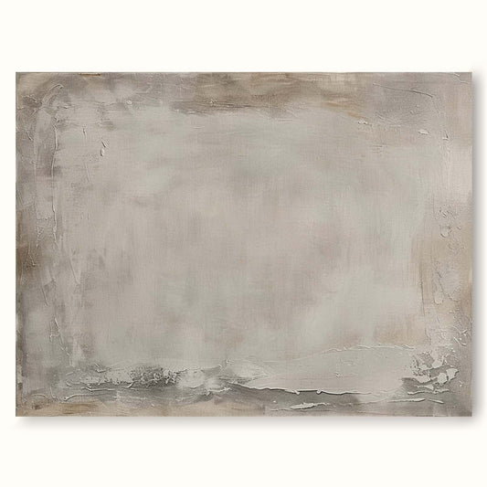 Contemporary Vintage Abstract Oil Painting for Elegant Home Decor