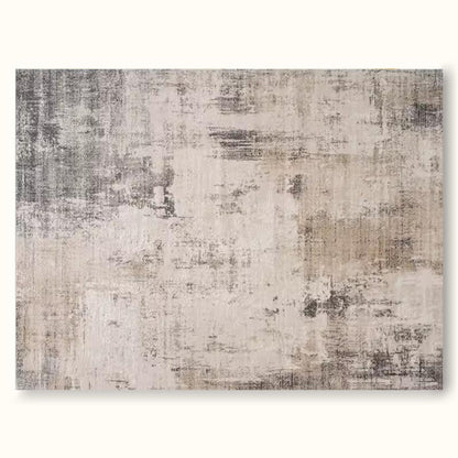 Neutral Tones Minimalist Abstract Oil Painting for Modern Home Decor