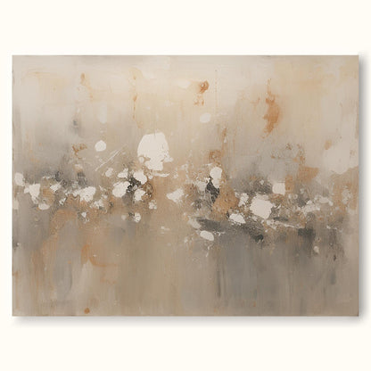 Elegant Minimalist Abstract Oil Painting for Modern Home D√©cor