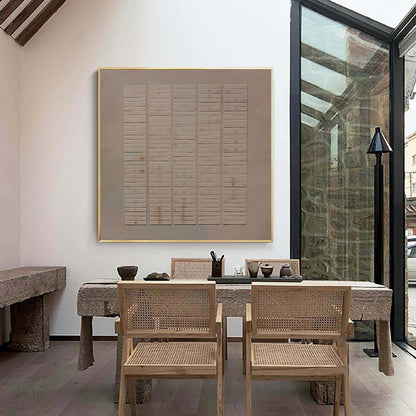 Contemporary Abstract Wall Art for Modern Home Decor in Neutral Tones