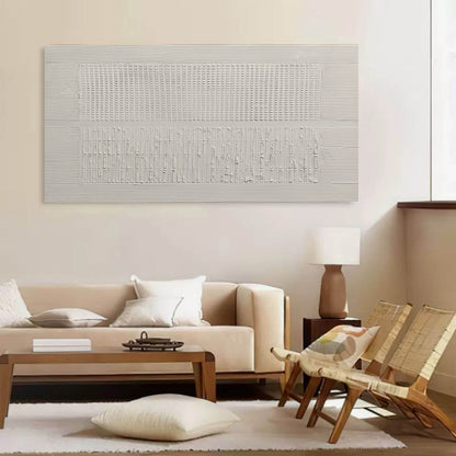 Modern Textured Abstract Oil Painting for Elegant Home Decor