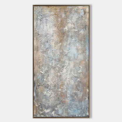 Stunning Brown Abstract Oil Painting for Modern Home Decor