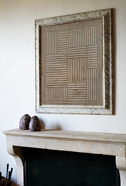 Contemporary Wabi-Sabi Minimalist Oil Painting for Serene Home Decor