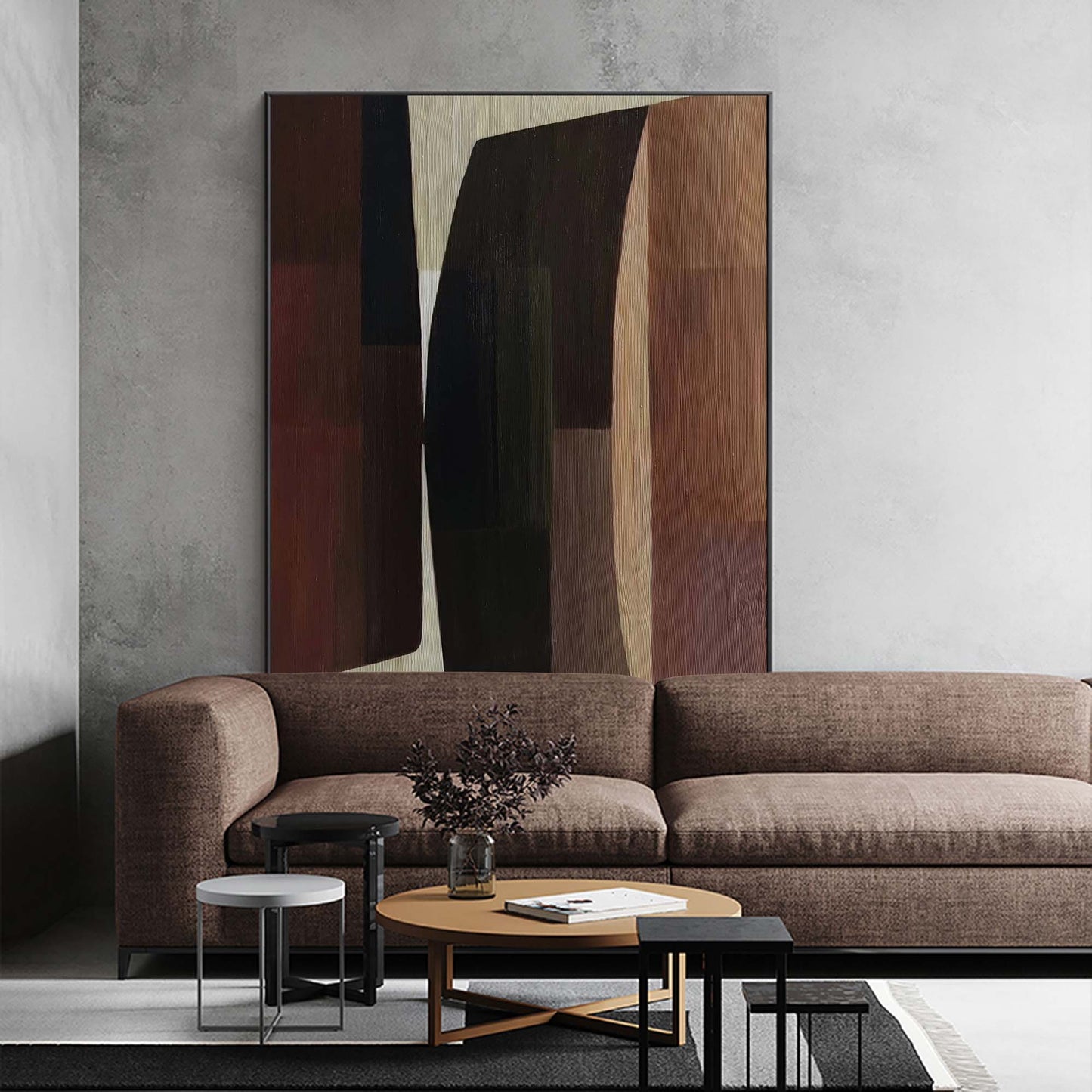 Stunning Modern Abstract Oil Painting for Contemporary Home Decor