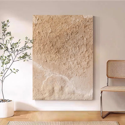 Elegant Minimalist Abstract Oil Painting for Modern Home Decor
