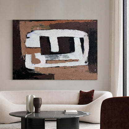 Contemporary Abstract Oil Painting for Modern Home Decor Elegance