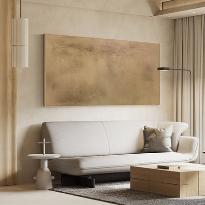 Elegant Minimalist Abstract Oil Painting for Modern Home Decor