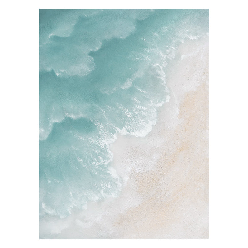 Coastal Waves California Style Tide Foam Oil Painting 126CW