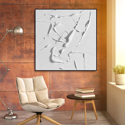 Textured Abstract Painting: Modern Wall Art for Home Decor