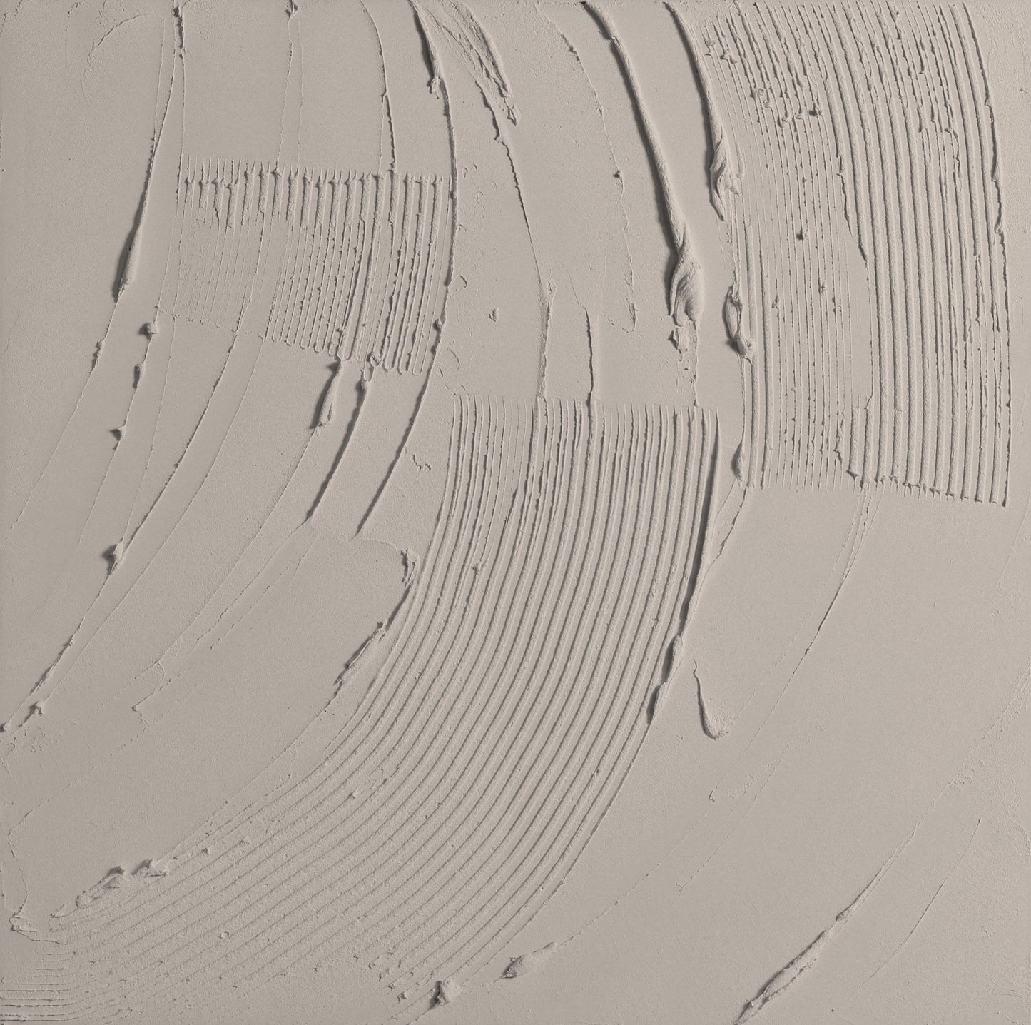 Serene Sandstone Waves: Abstract Oil Painting for Elegant Home Decor