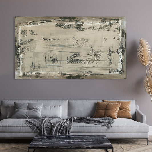 Chic Urban Abstract Oil Painting for Modern Home Decor