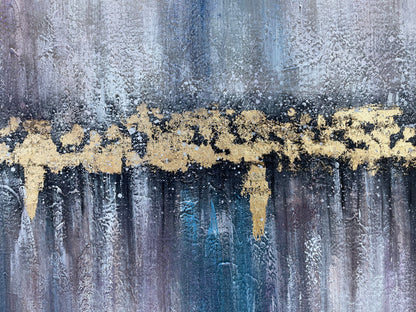 Contemporary Oil Painting Rush - Stunning Abstract Wall Art for Modern Decor