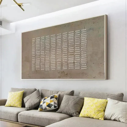 Contemporary Abstract Oil Painting for Modern Home Decor and Wall Art